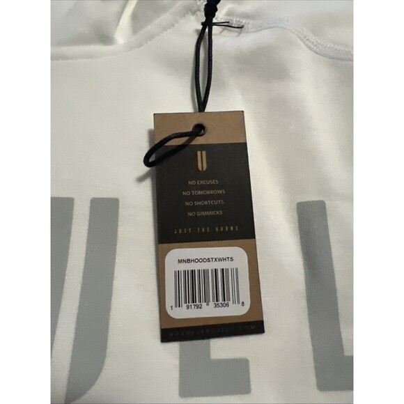 SMALL NOBULL MENS everyday training hoodie Ivory - Picture 2 of 8